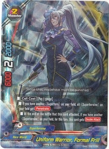 Image for Uniform Warrior, Formal Frill (Buddy Rave) (D-BT01A-EB02/0008EN) - Future Card BuddyFight