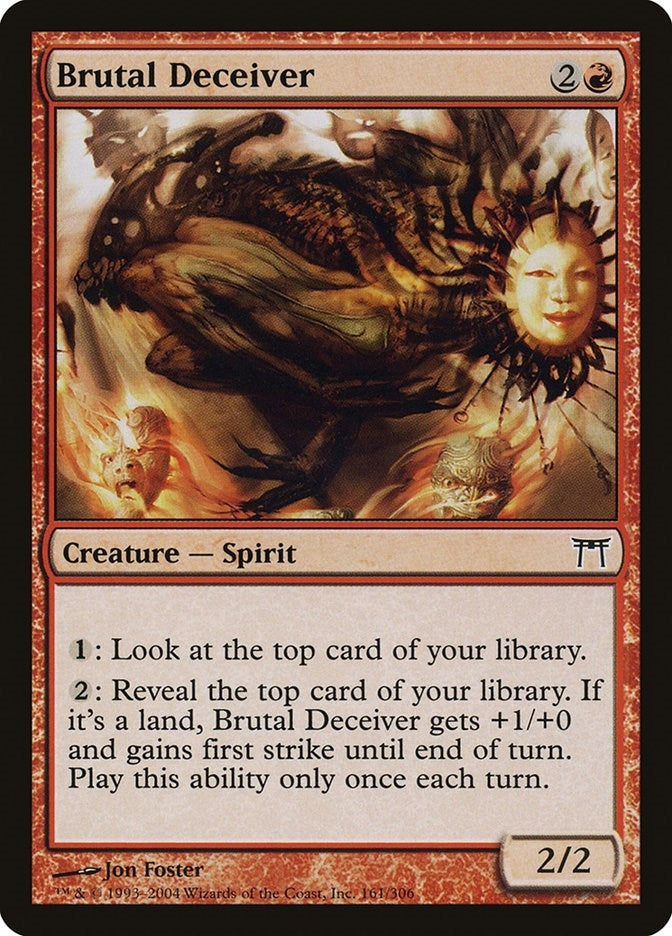 Image for Brutal Deceiver (Champions of Kamigawa) (161) - Magic: The Gathering