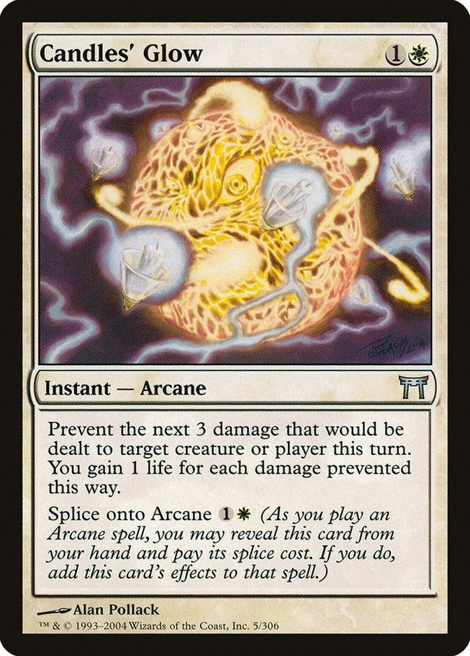 Image for Candles' Glow (Champions of Kamigawa) (5) - Magic: The Gathering