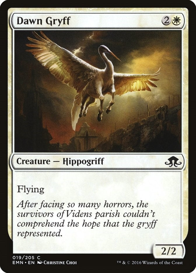 Image for Dawn Gryff (Eldritch Moon) (19) - Magic: The Gathering
