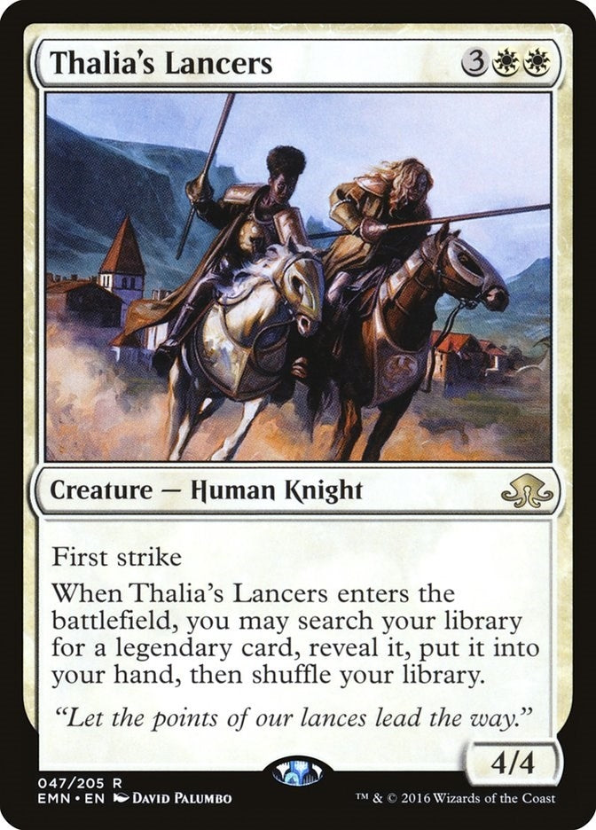 Image for Thalia's Lancers (Eldritch Moon) (47) - Magic: The Gathering