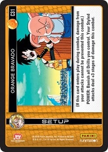 Image for Orange Bravado (Panini: Vengeance) (C31) - Dragon Ball Z TCG