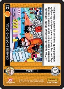 Image for Orange Shopping Drill (Panini: Vengeance) (C33) - Dragon Ball Z TCG