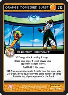 Image for Orange Combined Burst (Panini: Vengeance) (C35) - Dragon Ball Z TCG