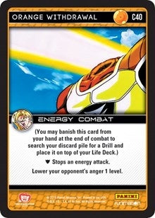 Image for Orange Withdrawal (Panini: Vengeance) (C40) - Dragon Ball Z TCG
