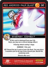 Image for Red Android Palm Blast (Panini: Vengeance) (C42) - Dragon Ball Z TCG