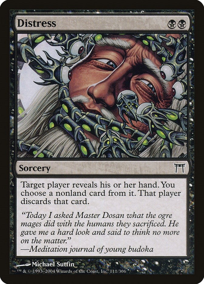 Image for Distress (Champions of Kamigawa) (111) - Magic: The Gathering