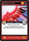 Image for Red Body Block (Panini: Vengeance) (C43) - Dragon Ball Z TCG