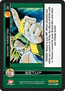 Image for Saiyan Targeting (Panini: Vengeance) (C51) - Dragon Ball Z TCG