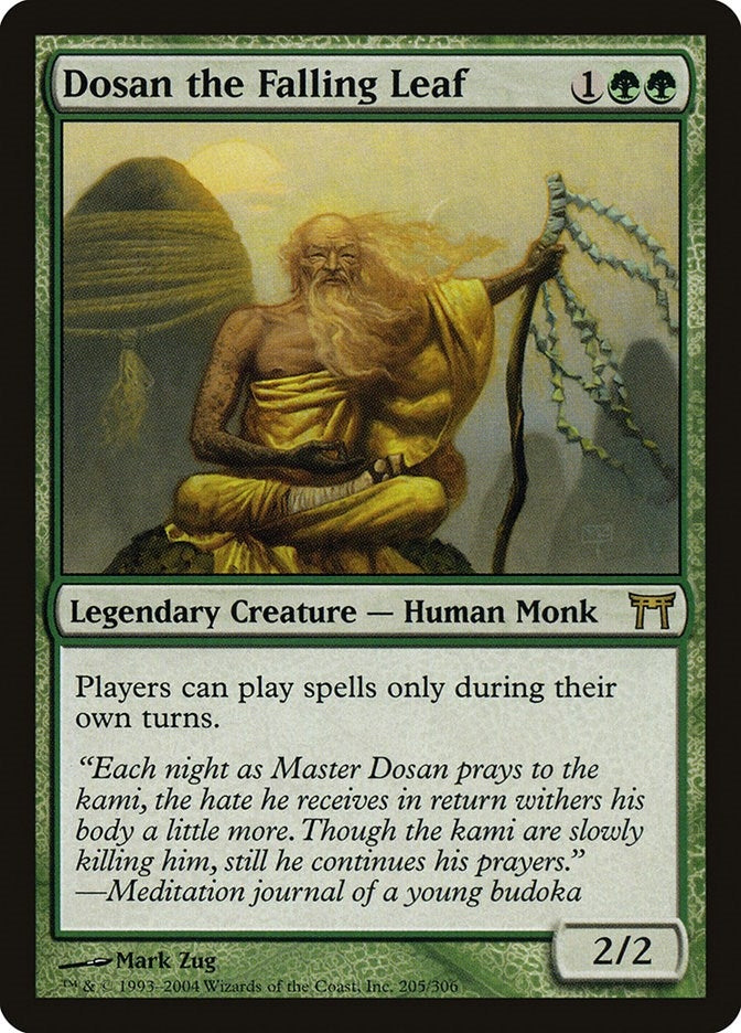 Image for Dosan the Falling Leaf (Champions of Kamigawa) (205) - Magic: The Gathering