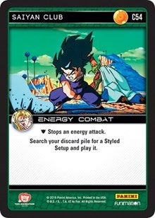 Image for Saiyan Club (Panini: Vengeance) (C54) - Dragon Ball Z TCG