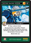 Image for Saiyan Sword Dodge (Panini: Vengeance) (C57) - Dragon Ball Z TCG