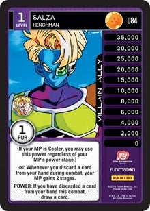 Image for Salza - Henchman (Panini: Vengeance) (U84) - Dragon Ball Z TCG