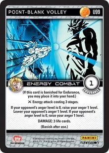 Image for Point-Blank Volley (Panini: Vengeance) (U99) - Dragon Ball Z TCG