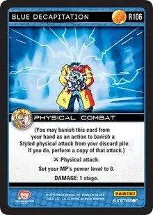 Image for Blue Decapitation (Panini: Vengeance) (R106) - Dragon Ball Z TCG