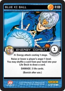 Image for Blue Ki Ball (Panini: Vengeance) (R108) - Dragon Ball Z TCG