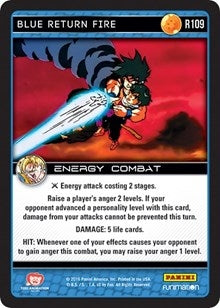 Image for Blue Return Fire (Panini: Vengeance) (R109) - Dragon Ball Z TCG