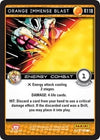 Image for Orange Immense Blast (Panini: Vengeance) (R118) - Dragon Ball Z TCG