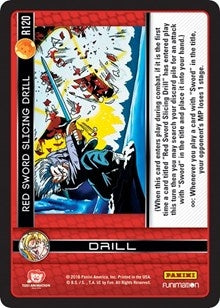 Image for Red Sword Slicing Drill (Panini: Vengeance) (R120) - Dragon Ball Z TCG