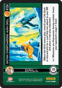 Image for Saiyan Overpowering Aura Drill (Panini: Vengeance) (R124) - Dragon Ball Z TCG