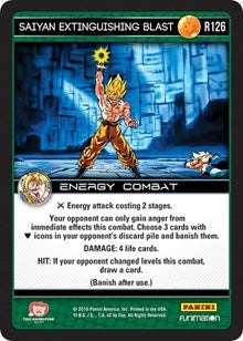 Image for Saiyan Extinguishing Blast (Panini: Vengeance) (R126) - Dragon Ball Z TCG