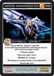Image for Android Insubordination (Panini: Vengeance) (R132) - Dragon Ball Z TCG