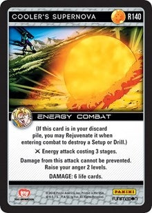 Image for Cooler's Supernova (Panini: Vengeance) (R140) - Dragon Ball Z TCG