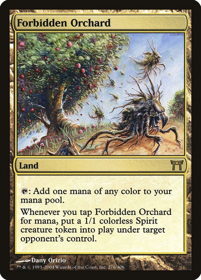Image for Forbidden Orchard (Champions of Kamigawa) (276) - Magic: The Gathering
