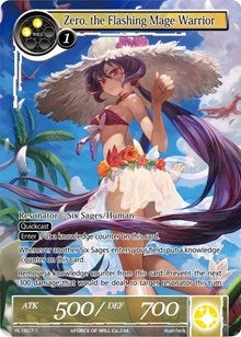 Image for Zero, the Flashing Mage-Warrior (Promo Cards) (RL1607-1) - Force of Will
