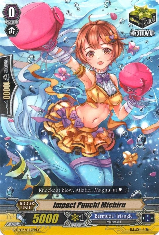 Image for Impact Punch! Michiru (G-CB03: Blessing of Divas) (G-CB03/042EN) - Cardfight Vanguard