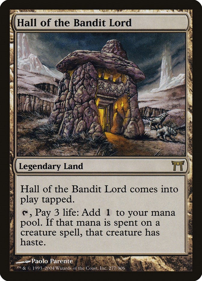 Image for Hall of the Bandit Lord (Champions of Kamigawa) (277) - Magic: The Gathering