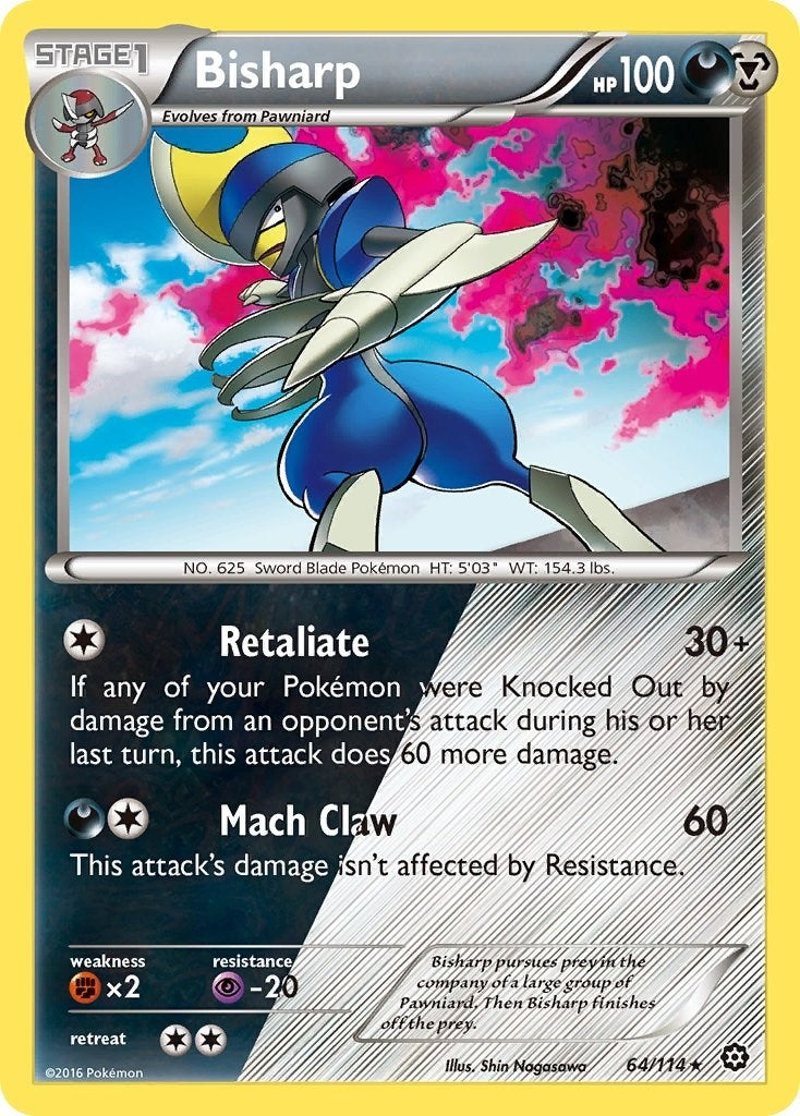 Image for Bisharp (XY - Steam Siege) (64/114) - Pokemon