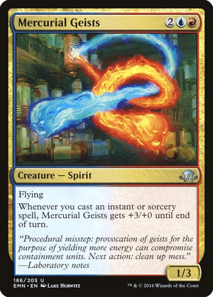 Image for Mercurial Geists (Eldritch Moon) (186) - Magic: The Gathering