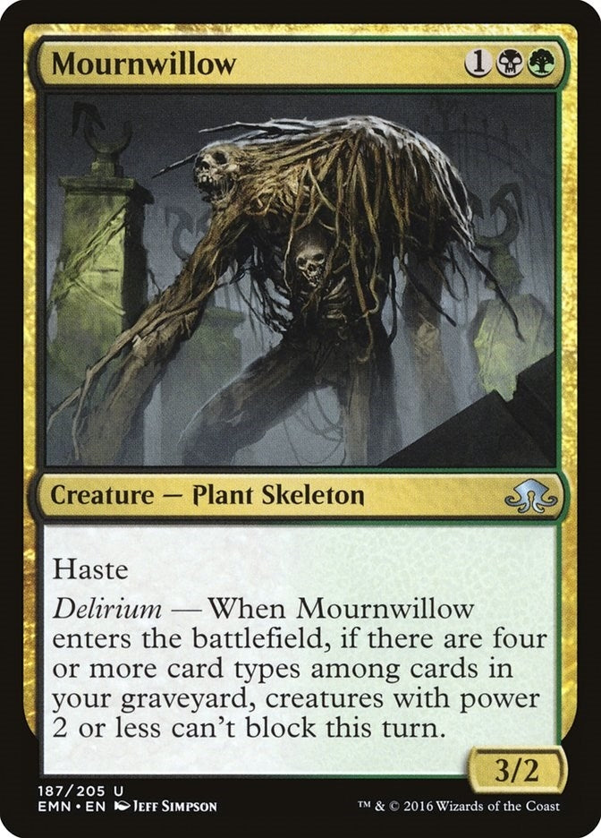 Image for Mournwillow (Eldritch Moon) (187) - Magic: The Gathering