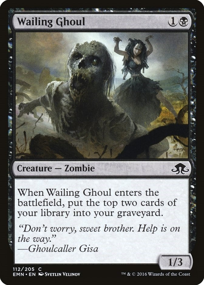 Image for Wailing Ghoul (Eldritch Moon) (112) - Magic: The Gathering