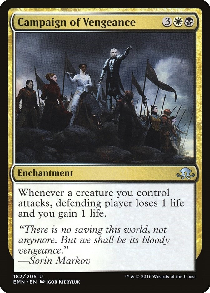 Image for Campaign of Vengeance (Eldritch Moon) (182) - Magic: The Gathering