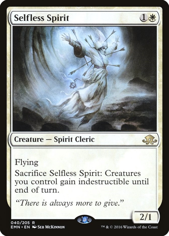 Image for Selfless Spirit (Eldritch Moon) (40) - Magic: The Gathering