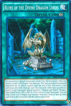 Image for Ruins of the Divine Dragon Lords (Structure Deck: Rise of the True Dragons) (SR02-EN024) - YuGiOh