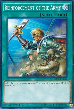 Image for Reinforcement of the Army (Structure Deck: Rise of the True Dragons) (SR02-EN031) - YuGiOh