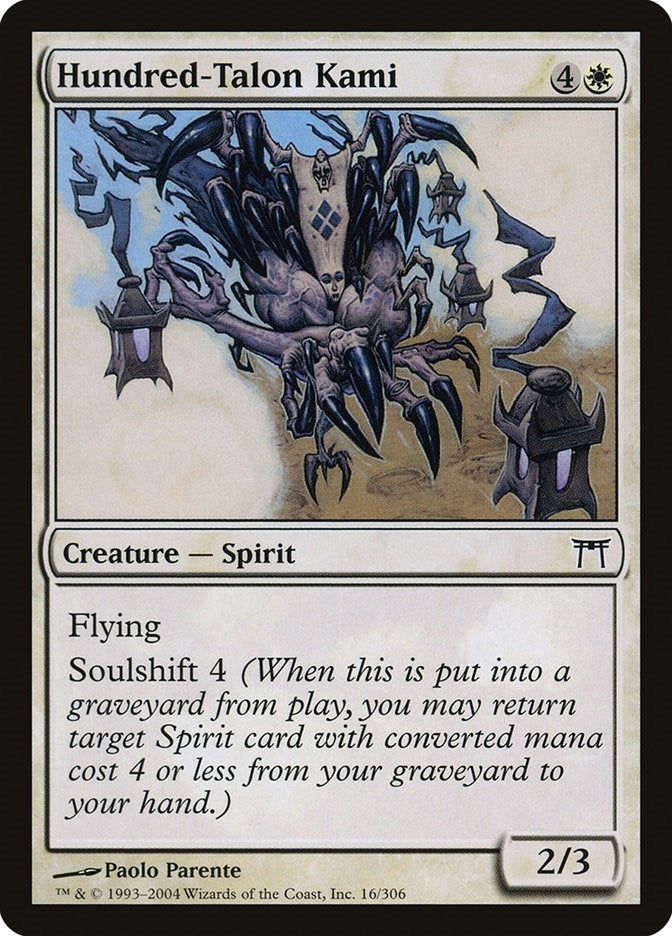 Image for Hundred-Talon Kami (Champions of Kamigawa) (16) - Magic: The Gathering