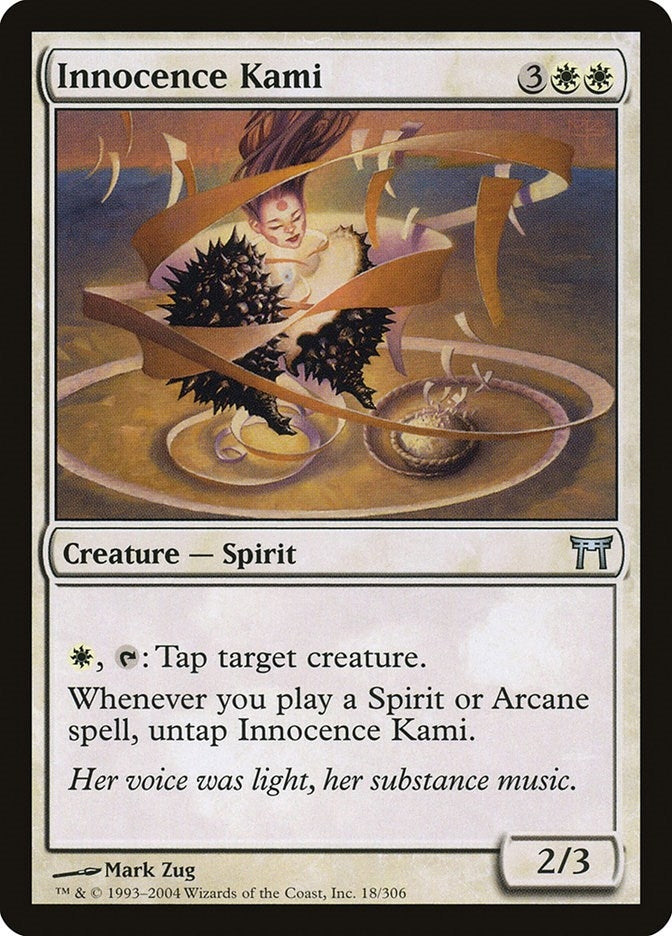 Image for Innocence Kami (Champions of Kamigawa) (18) - Magic: The Gathering