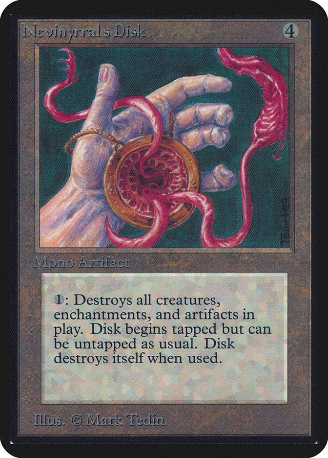 Image for Nevinyrral's Disk (Alpha Edition) - Magic: The Gathering