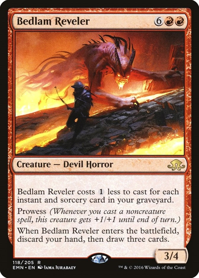 Image for Bedlam Reveler (Eldritch Moon) (118) - Magic: The Gathering