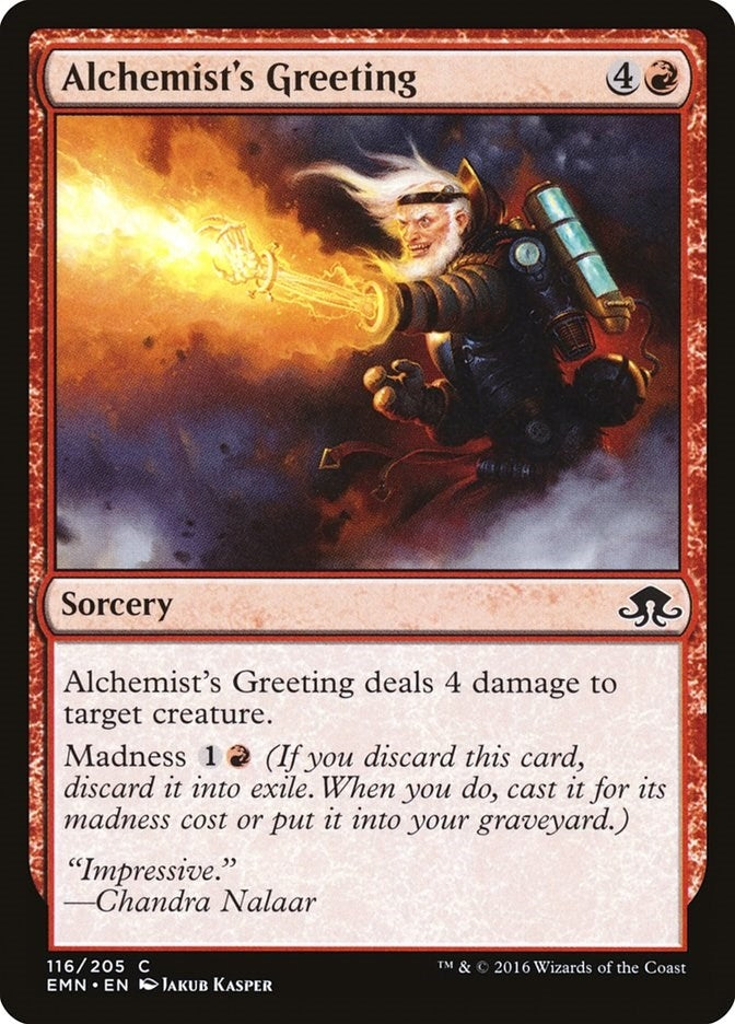 Image for Alchemist's Greeting (Eldritch Moon) (116) - Magic: The Gathering