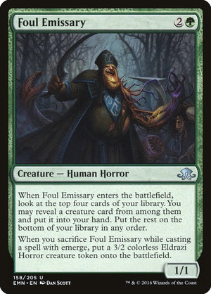 Image for Foul Emissary (Eldritch Moon) (158) - Magic: The Gathering