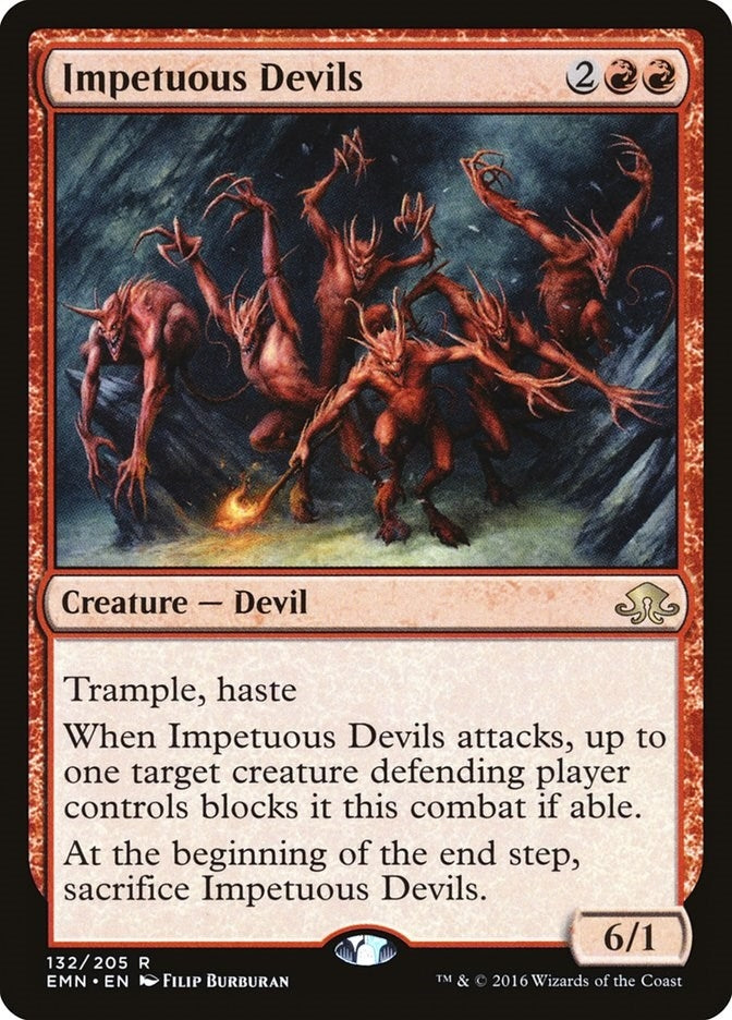 Image for Impetuous Devils (Eldritch Moon) (132) - Magic: The Gathering