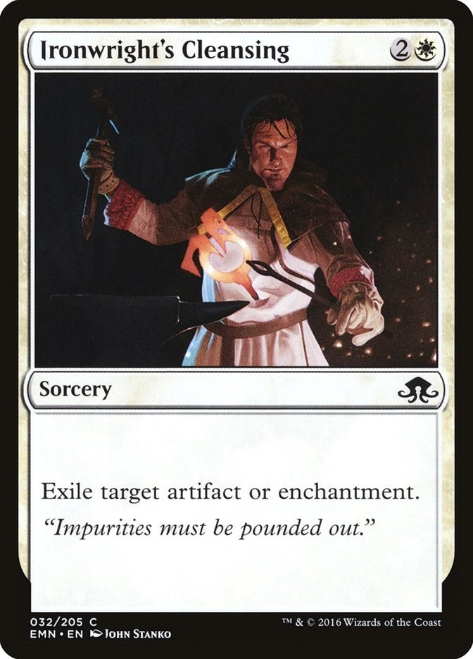 Image for Ironwright's Cleansing (Eldritch Moon) (32) - Magic: The Gathering