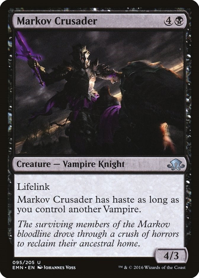 Image for Markov Crusader (Eldritch Moon) (95) - Magic: The Gathering