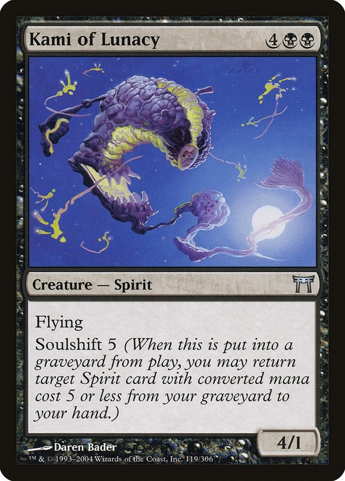 Image for Kami of Lunacy (Champions of Kamigawa) (119) - Magic: The Gathering