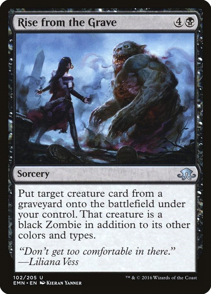 Image for Rise from the Grave (Eldritch Moon) (102) - Magic: The Gathering